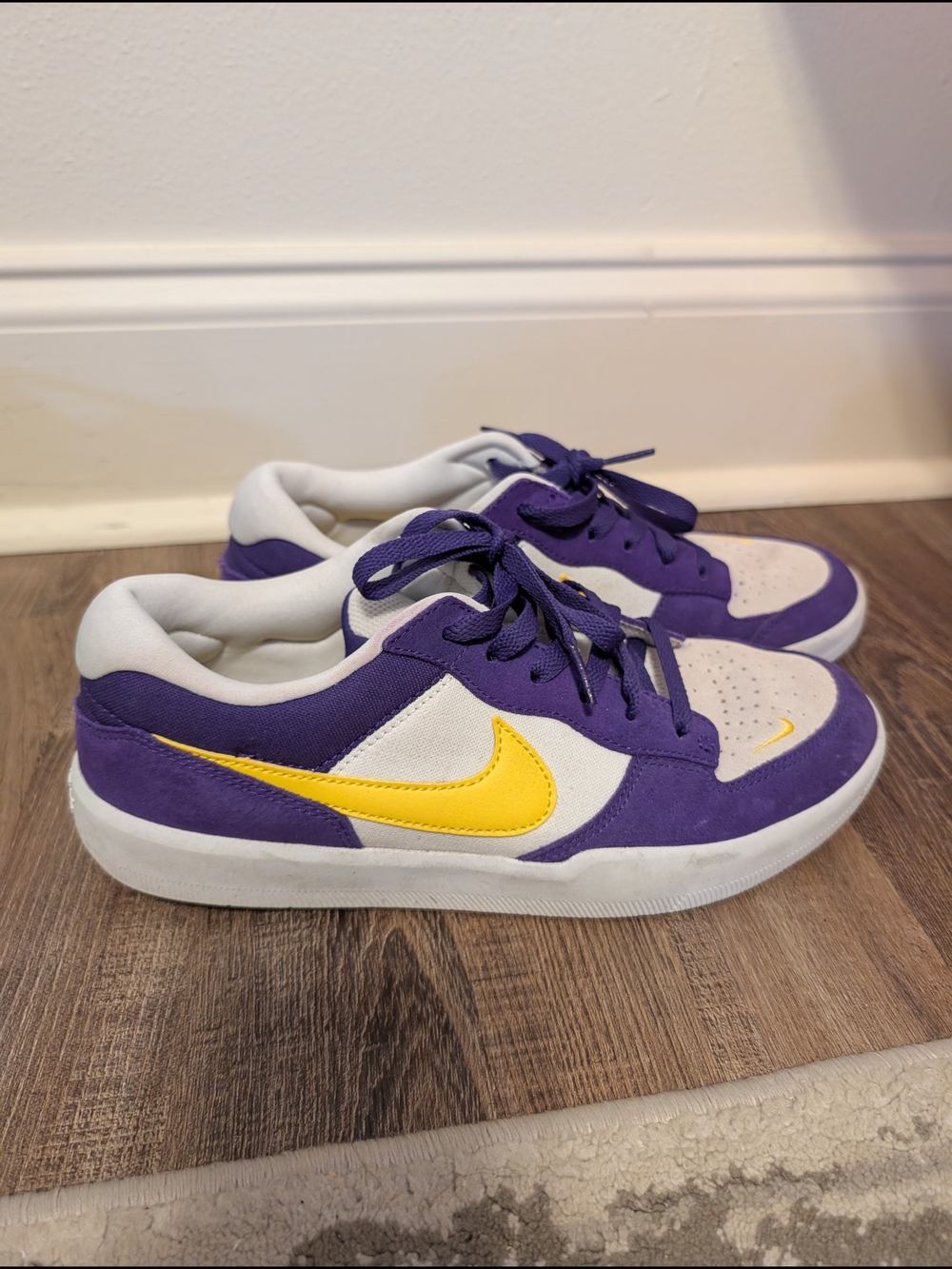 Nike SB Force 58 PRM Skateboarding Shoes 'Court Purple'  -M8.5/W9.5
